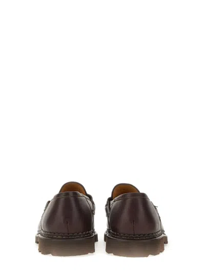 Shop Paraboot Moccasin "reims" In Brown