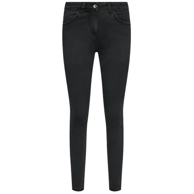 Shop Patrizia Pepe Black Cotton Jeans & Pant
