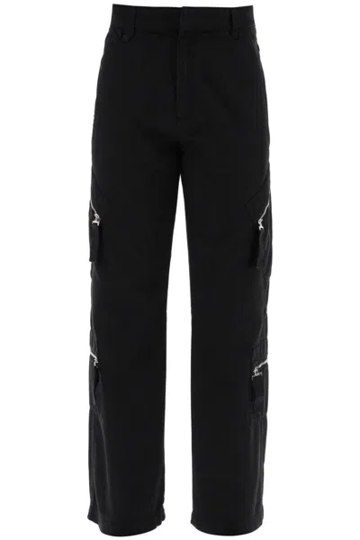 Shop Jacquemus Brown Cargo Pants For Men In Black