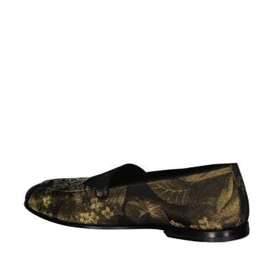 Shop Dolce & Gabbana Printed Loafers