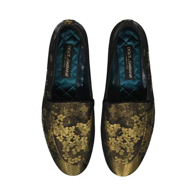 Shop Dolce & Gabbana Printed Loafers