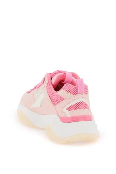 Shop Amiri Bone Sneakers Men In Pink