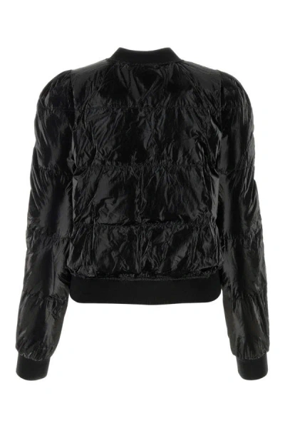 Shop Isabel Marant Étoile Isabel Marant Etoile Woman Black Nylon Cody Padded Jacket