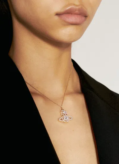 Shop Vivienne Westwood Women Norabelle Pendant Necklace In Gold