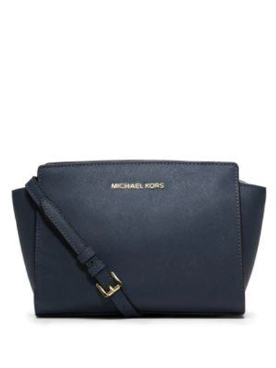 Shop Michael Michael Kors Medium Messenger Bag In Luggage