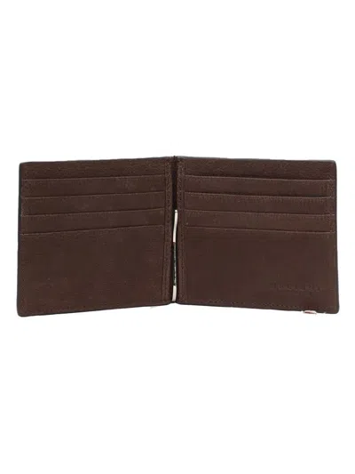 Shop Claudio Orciani Wallets In Brown