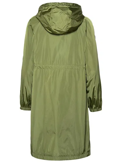 Shop Duvetica 'risna' Green Polyamide Raincoat