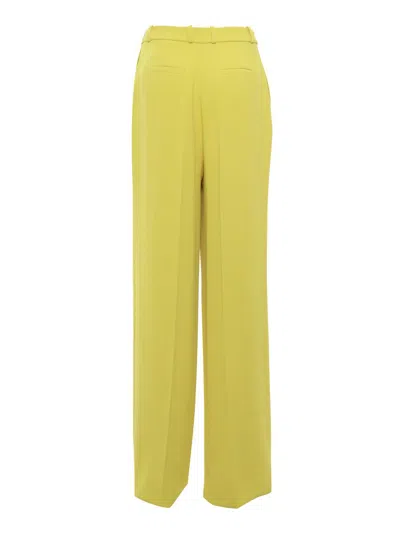 Elisabetta Franchi Yellow Trausers In Yellow
