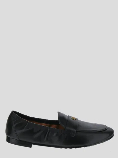Shop Tory Burch Flat Shoes In Black