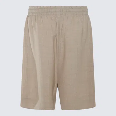 Shop Fear Of God Tan Cotton Shorts In Brown