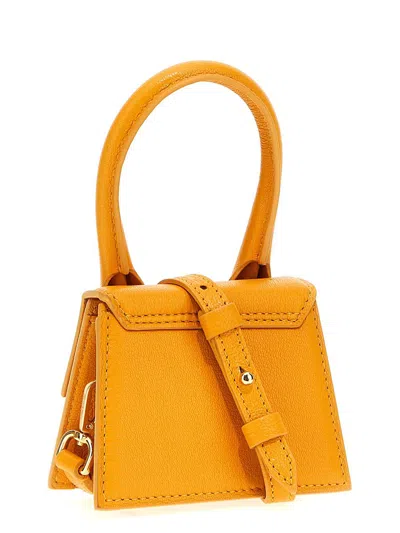 Shop Jacquemus 'le Chiquito' Handbag In Orange