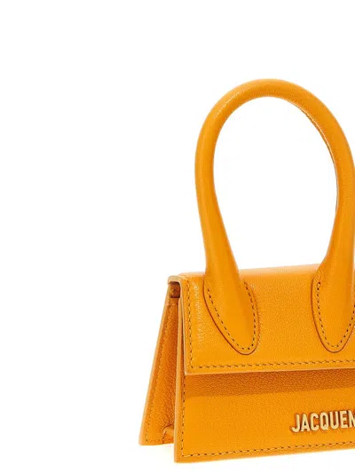 Shop Jacquemus 'le Chiquito' Handbag In Orange