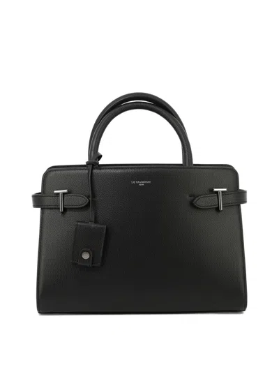 Shop Le Tanneur "emilie" Handbag In Black
