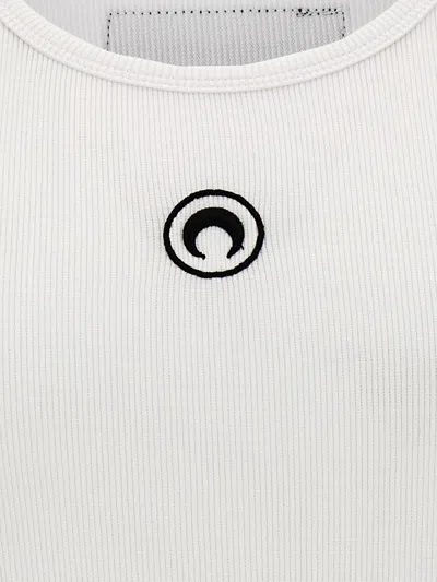 Shop Marine Serre Logo Top In White