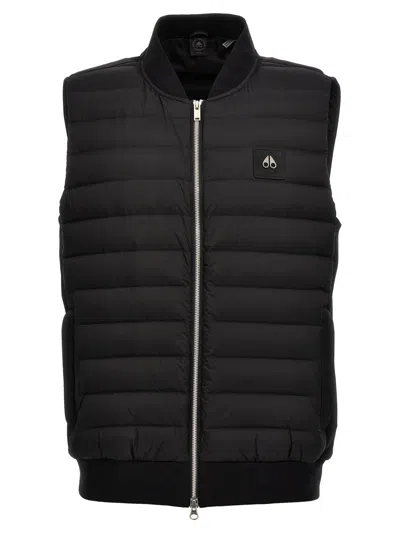 Shop Moose Knuckles 'air Down Explorer' Vest In Black