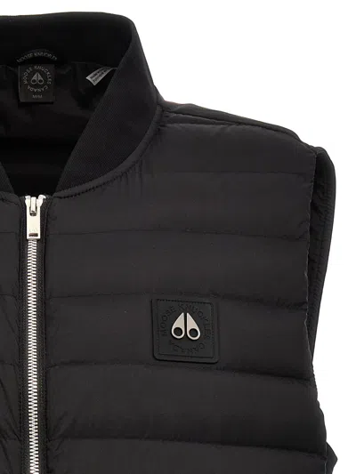 Shop Moose Knuckles 'air Down Explorer' Vest In Black