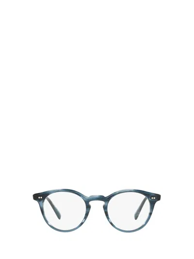 Shop Oliver Peoples Eyeglasses In Dark Blue Vsb