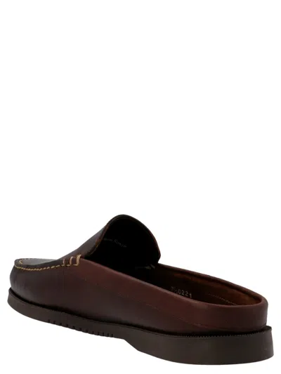 Shop Paraboot 'hotel'' Mules In Brown