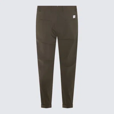 Shop P.m.d.s Pmds Dark Green Pants In Army Green