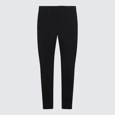 Shop P.m.d.s Pmds Black Pants In Black Carbon
