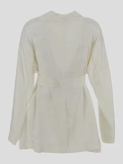 Shop Semicouture Jackets In White