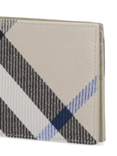 Shop Burberry Wallets In Green