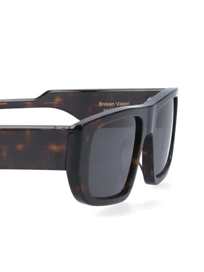 Shop Facehide Sunglasses In Brown