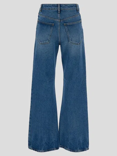Shop Rabanne Jeans In Denimstone