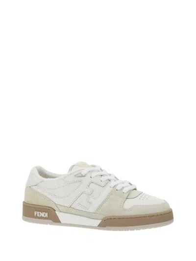 Shop Fendi Sneakers In Ice+bianco +ice