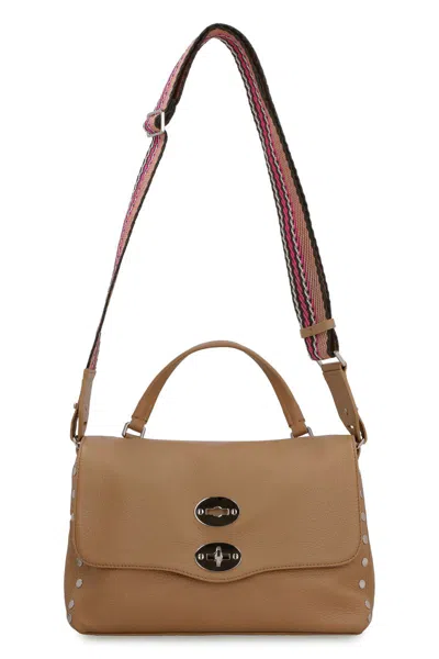 Shop Zanellato Postina S Leather Bag In Brown