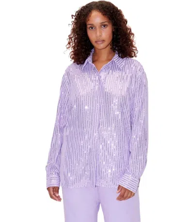 Shop Stine Goya Edel Lilac Shirt