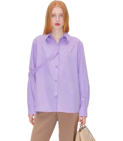 Shop Stine Goya Martina Lilac Shirt