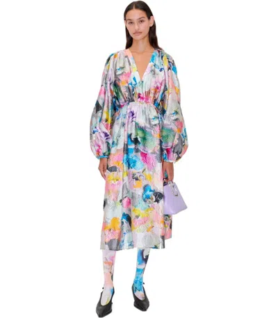 Shop Stine Goya Veroma Midi Multicolor Dress