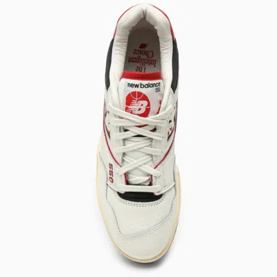 Shop New Balance Low 550 White/vintage Red Sneakers