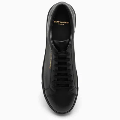 Shop Saint Laurent Andy Low-top Sneakers In In Black