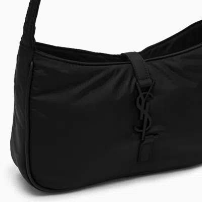 Shop Saint Laurent Le 5 A 7 Shoulder Bag In Black