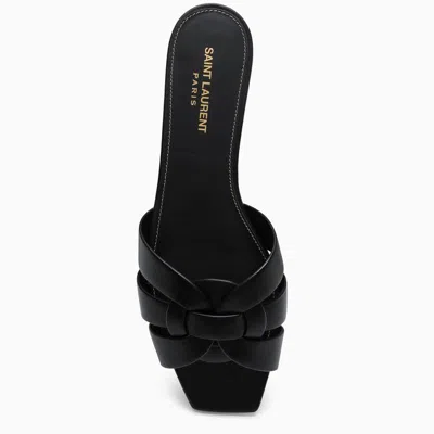 Shop Saint Laurent Nu Pieds Tribute 05 Sandals In Black