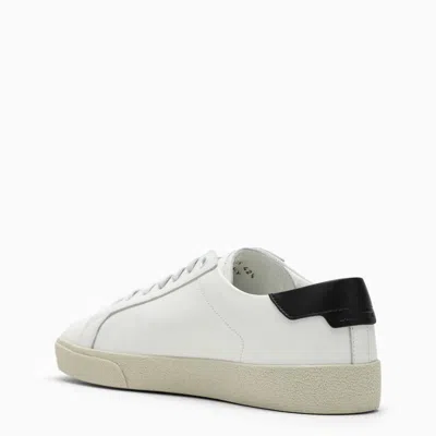 Shop Saint Laurent Sl06 Low Sneakers In White