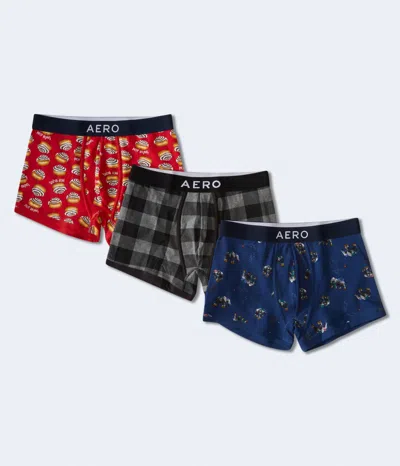 Shop Aéropostale Fashion Knit Trunk 3-pack In Multi