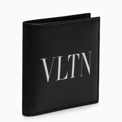 Shop Valentino Garavani Horizontal Wallet In Black