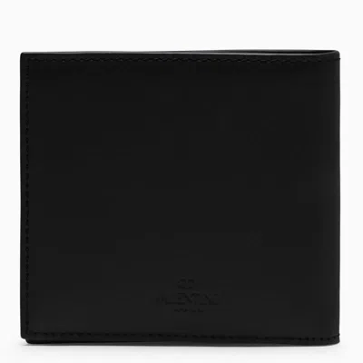 Shop Valentino Garavani Horizontal Wallet In Black