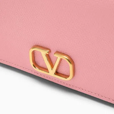 Shop Valentino Garavani Vlogo Signature Bubble Shoulder Bag In Pink