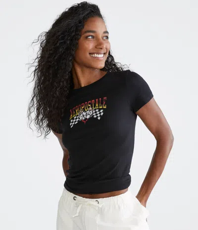 Shop Aéropostale Flaming Dice Graphic Tee In Multi