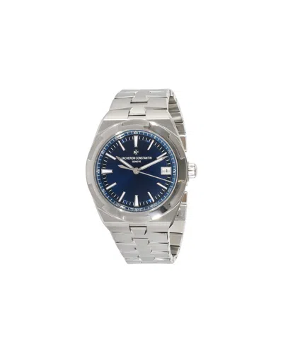 Shop Vacheron Constantin 4500v/110a-b128 Overseas Men's Watch In Stainless Steel In Silver
