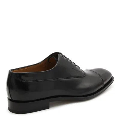 Shop Ferragamo Flat Shoes Black In Nero || Nero || New Biscotto