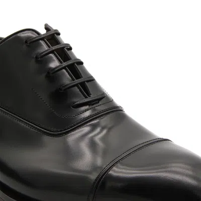 Shop Ferragamo Flat Shoes Black In Nero || Nero || New Biscotto
