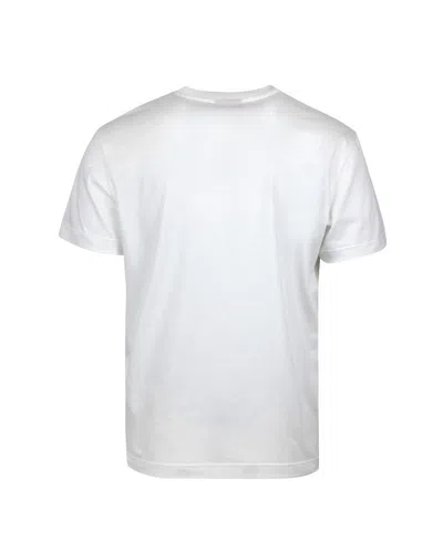 Missoni Crew Neck Embroidered Design Short Sleeves In White