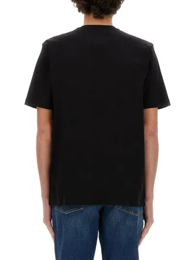 Shop Diesel T-shirt "t-just-doval-pj" In Black