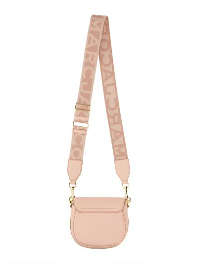 Shop Marc Jacobs "saddle The J Marc Small" Bag In Pink