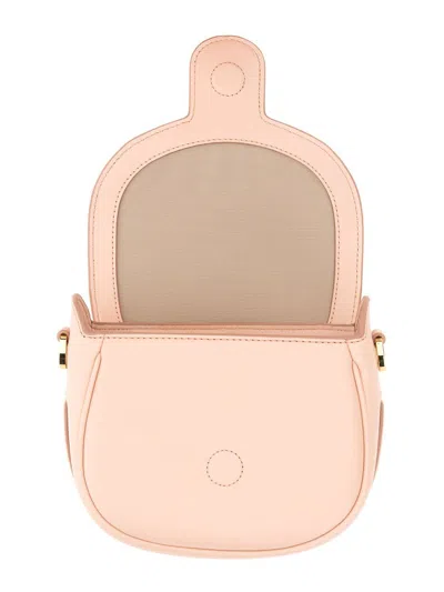 Shop Marc Jacobs "saddle The J Marc Small" Bag In Pink